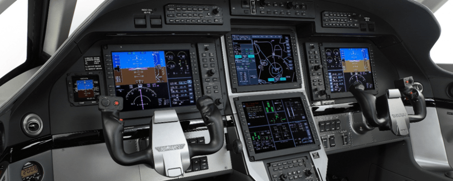 PC-12 cockpit displays